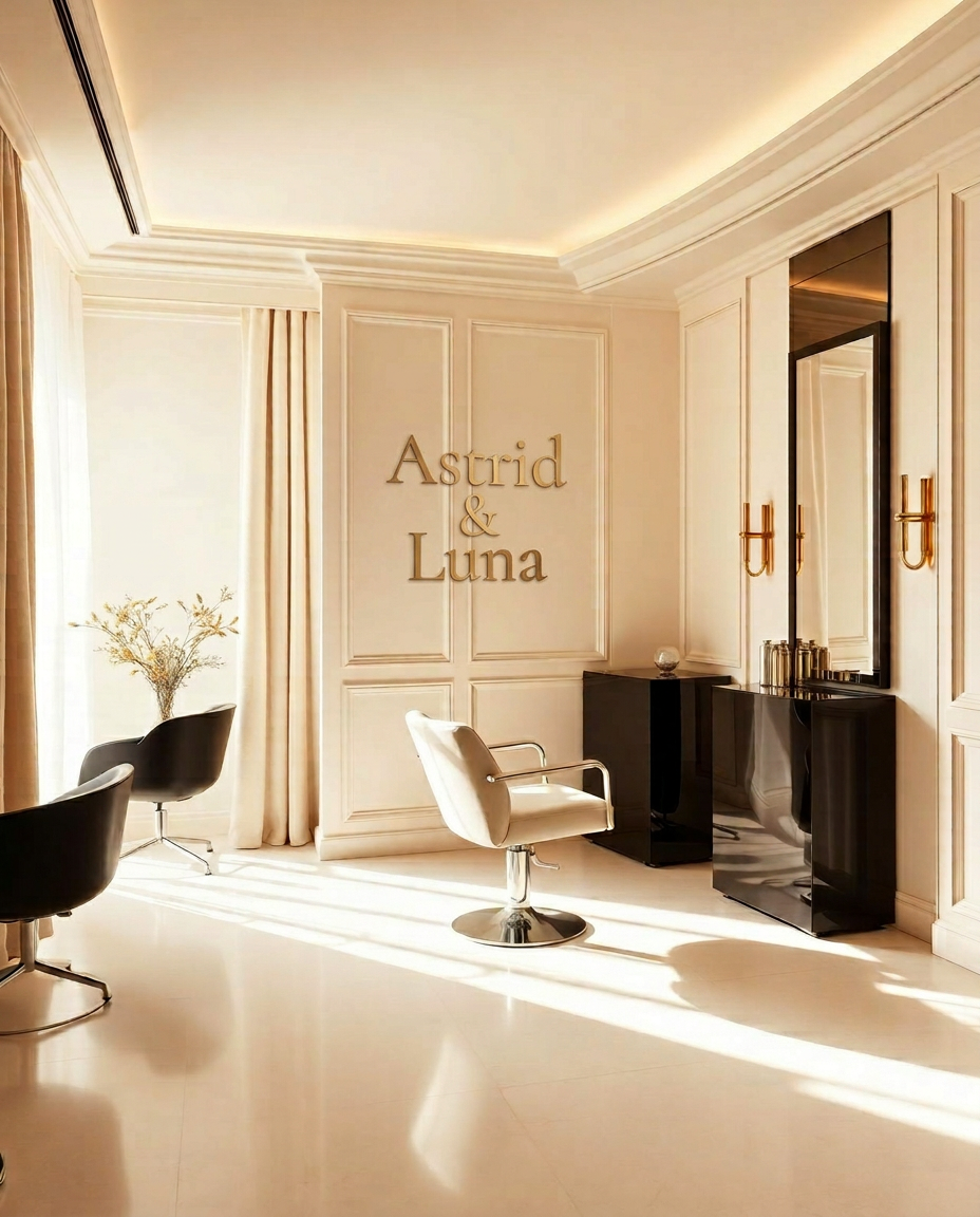 Interior of the Astrid and Luna atelier
